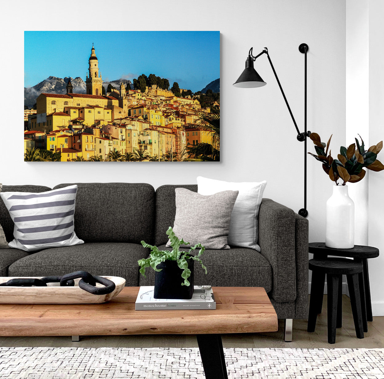 Printed canvas · High quality · South of France · Wall art