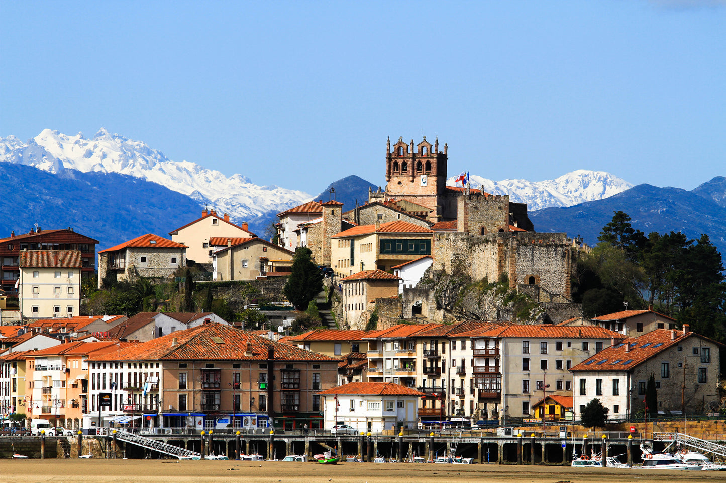 Printed canvas · High quality · Spanish village · Wall art