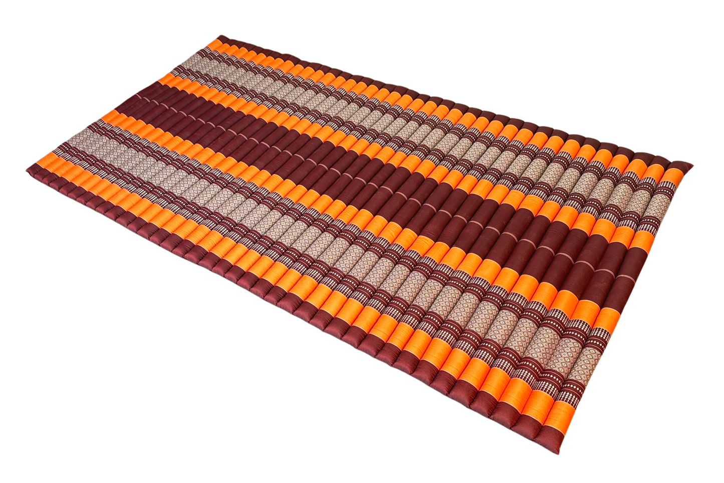 Kapok Thai Yoga Mat · Sunrise Orange · 6"5 feet [Orange]