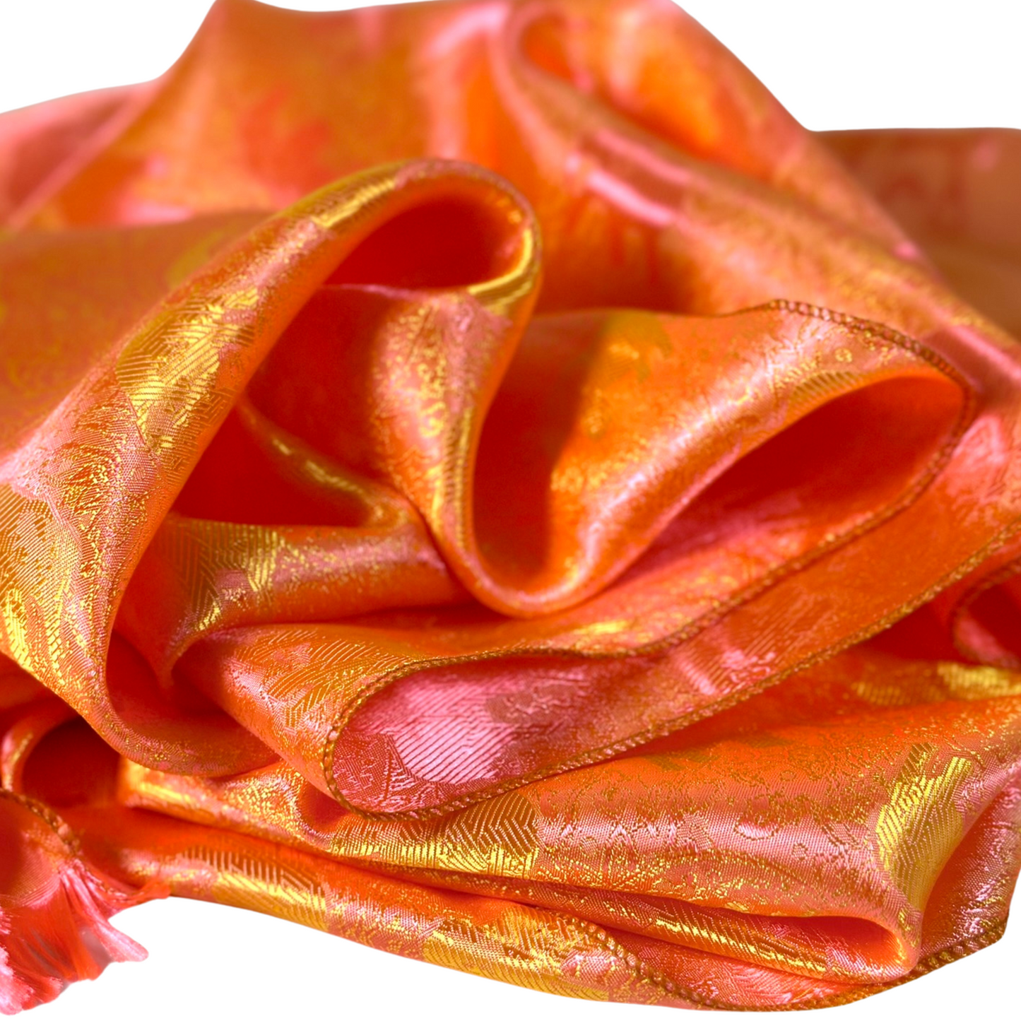 Foulard traditionnel thaïlandais · Sunset Orange [Orange]