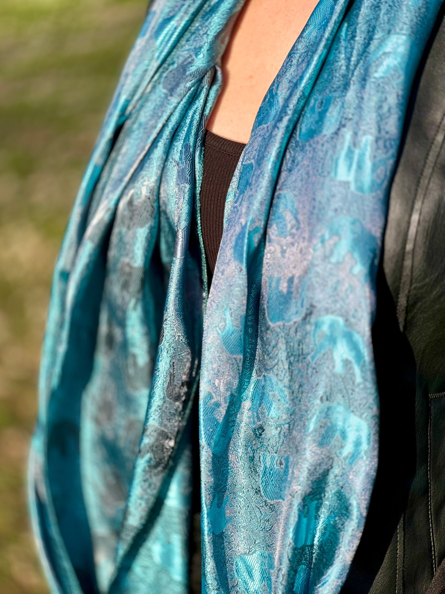 Foulard traditionnel thaïlandais · Orient Blue [Bleu]