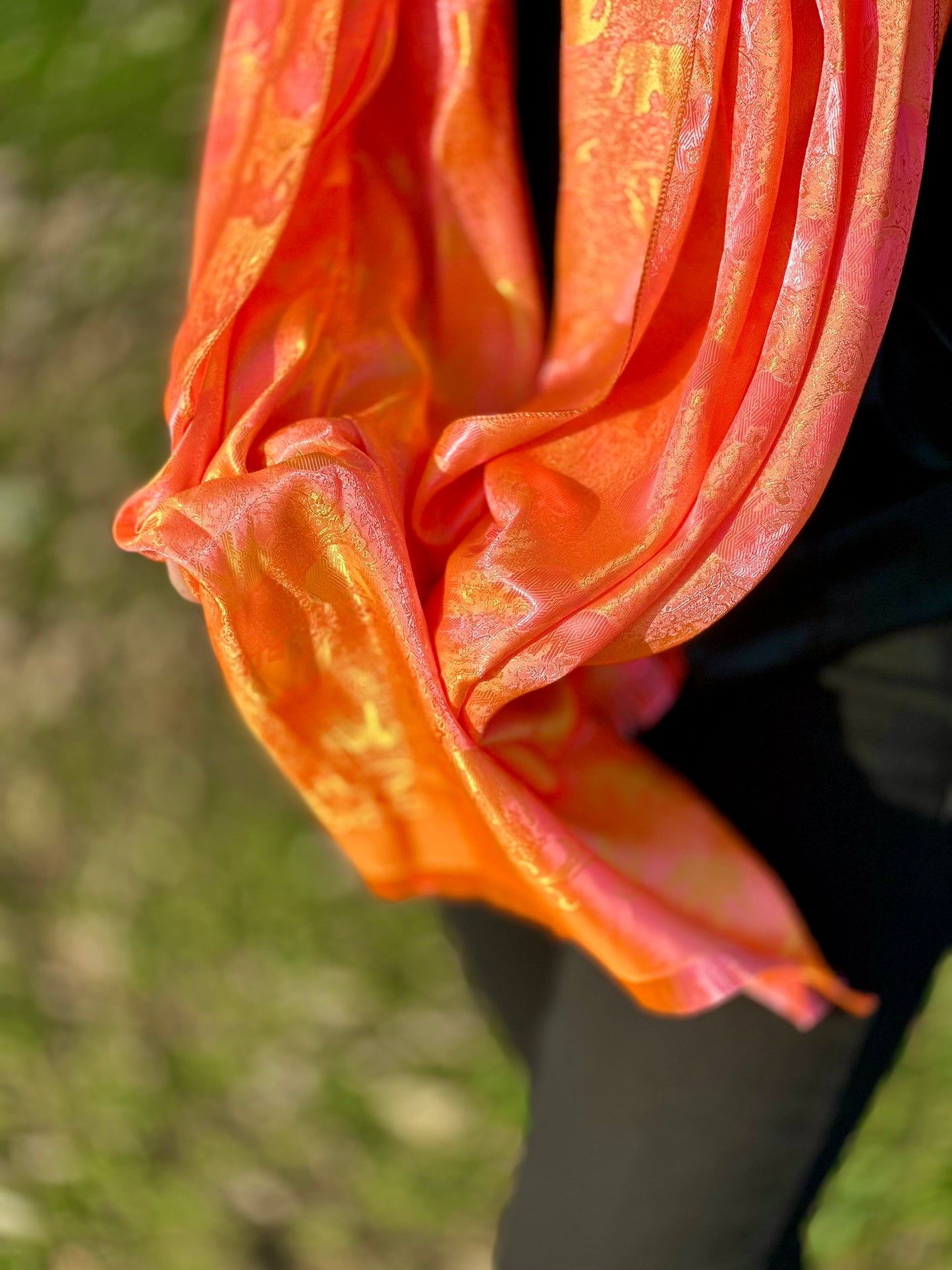 Foulard traditionnel thaïlandais · Sunset Orange [Orange]