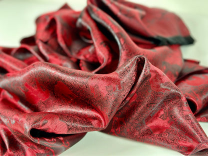 Foulard traditionnel thaïlandais · Dragon Red [Rouge]