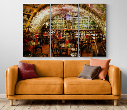 Printed canvas · High quality · Restaurant · Antibes France · Wall art