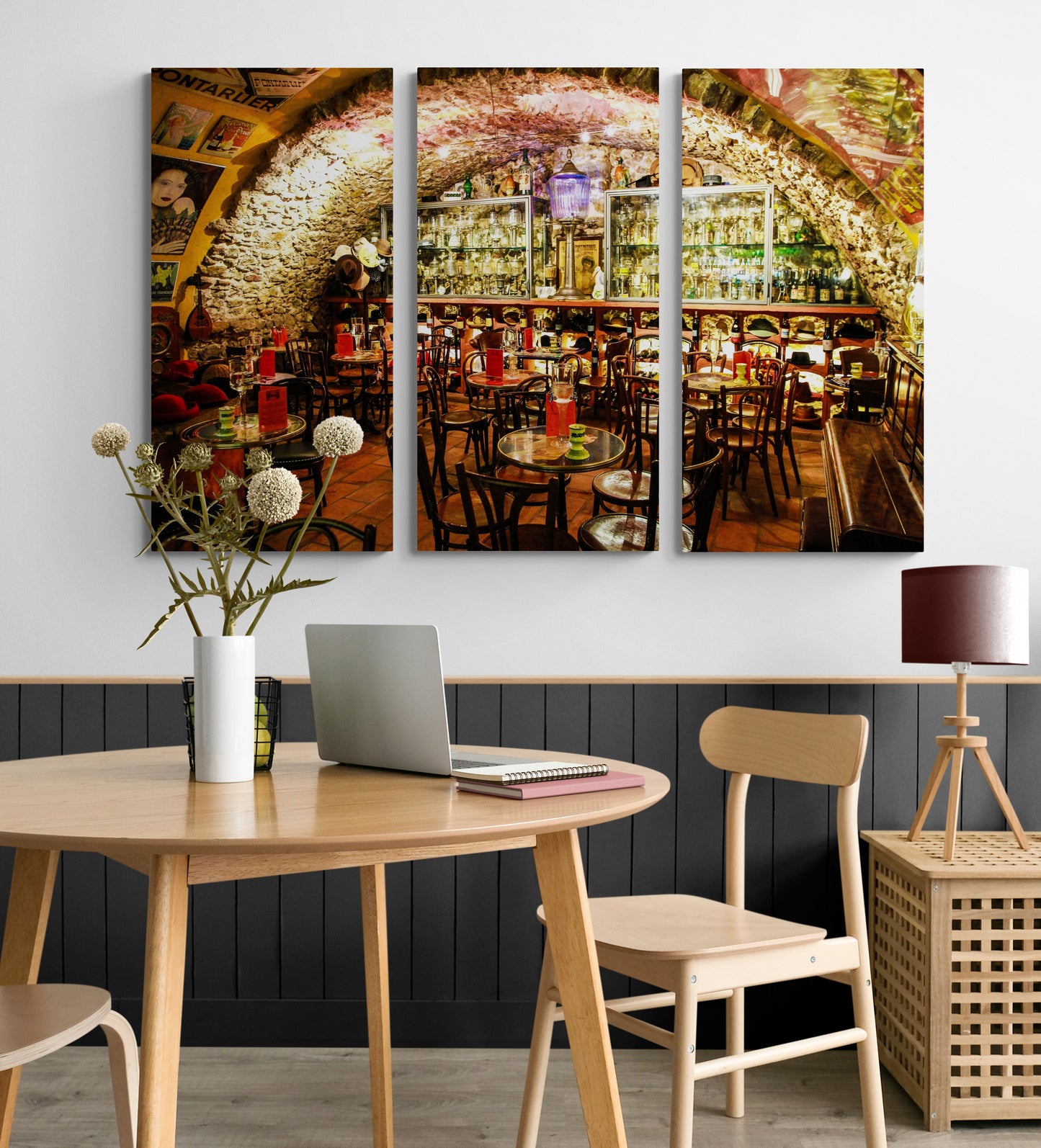 Printed canvas · High quality · Restaurant · Antibes France · Wall art