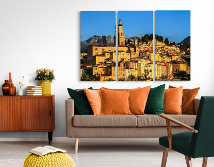 Printed canvas · High quality · South of France · Wall art