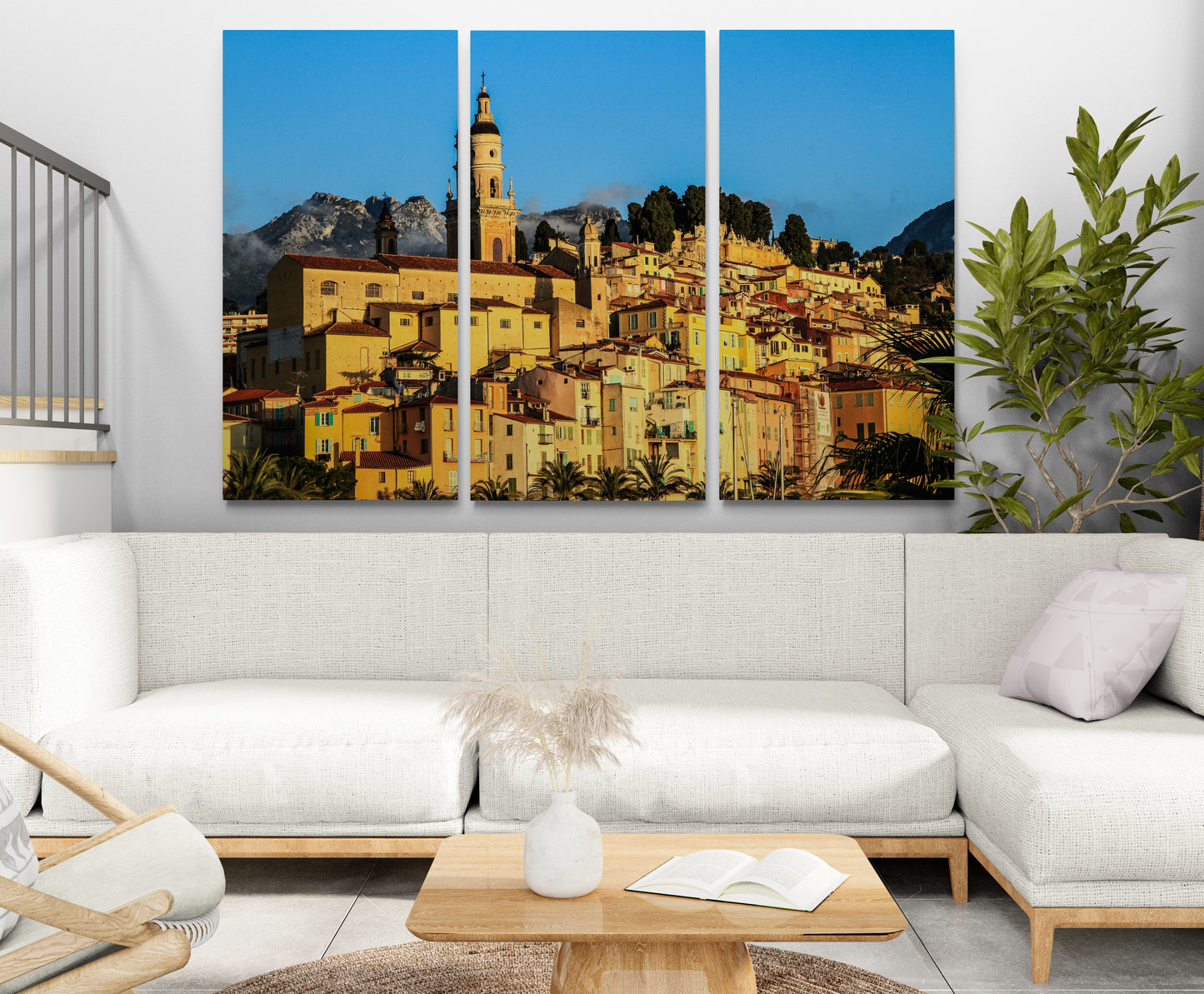 Printed canvas · High quality · South of France · Wall art