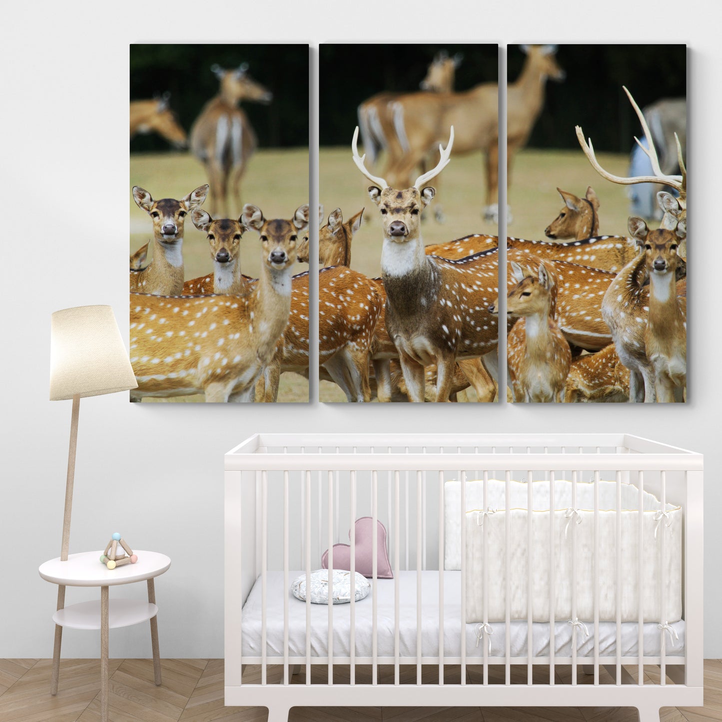 Printed canvas · High quality · Wild deer · Wall art