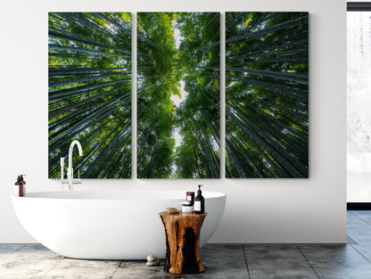 Printed canvas · High quality · Japan · Bamboos · Wall art