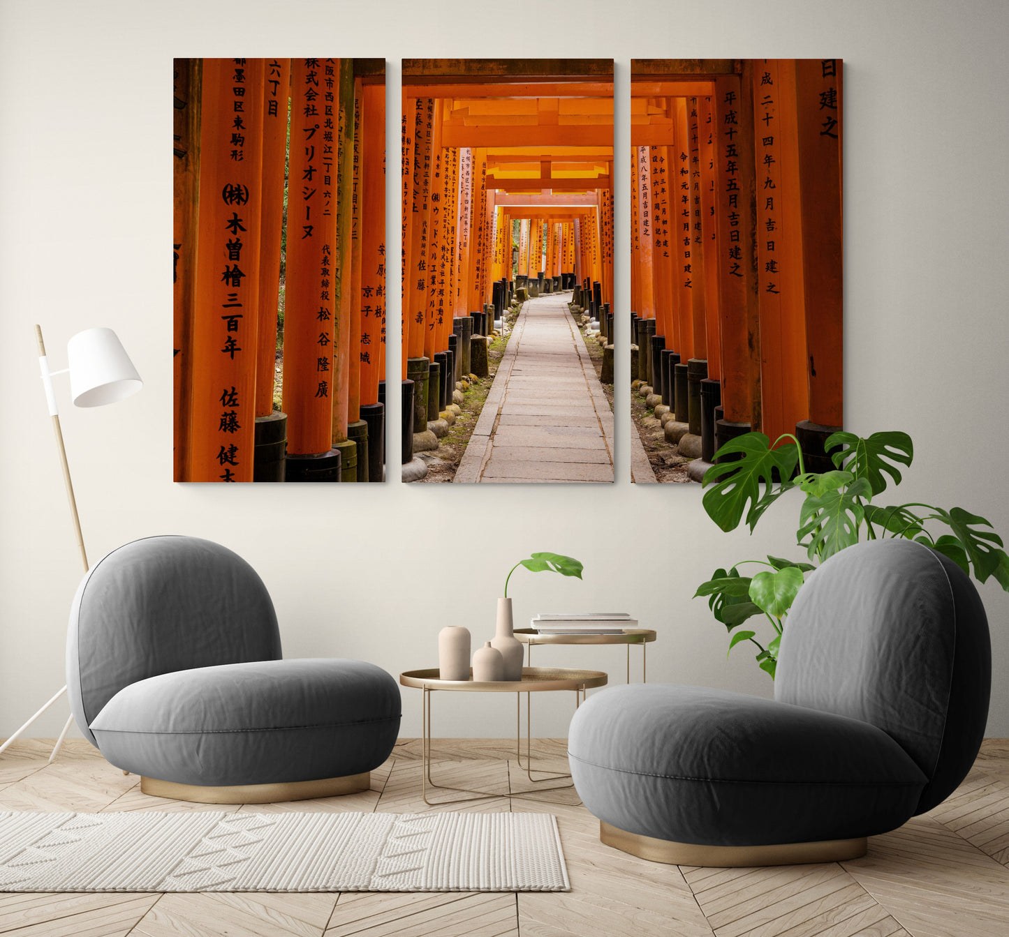 Printed canvas · High quality · Streets in Tokyo · Wall art