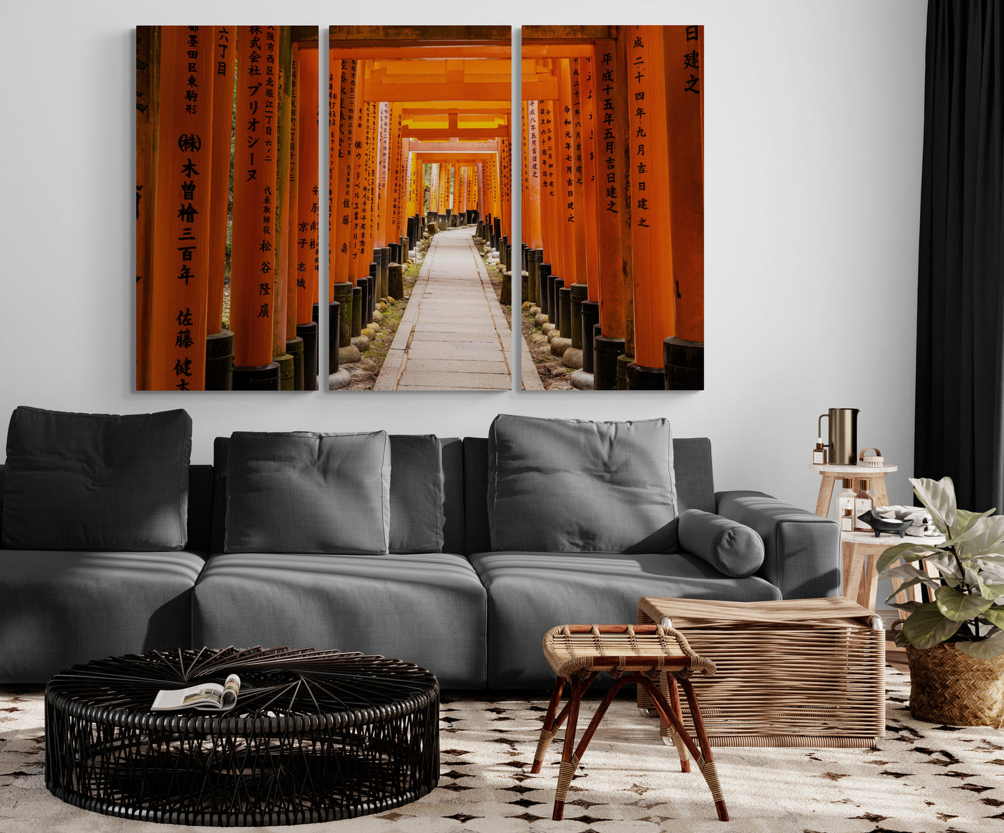 Printed canvas · High quality · Streets in Tokyo · Wall art