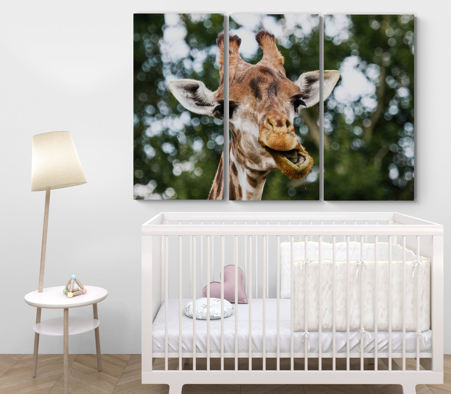 Printed canvas · High quality · Giraffe · Wall art