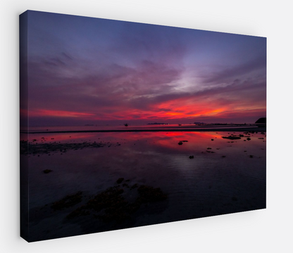 Printed canvas · High quality · Sunset · Wall art