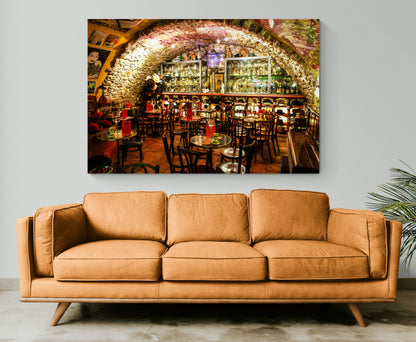 Printed canvas · High quality · Restaurant · Antibes France · Wall art