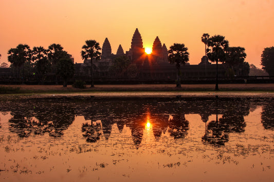 Printed canvas · High quality · Krong Siem Reap · Cambodia · Wall art