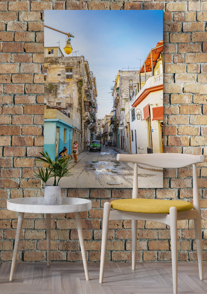 Vertical printed canvas · High quality · Cuba · Wall art