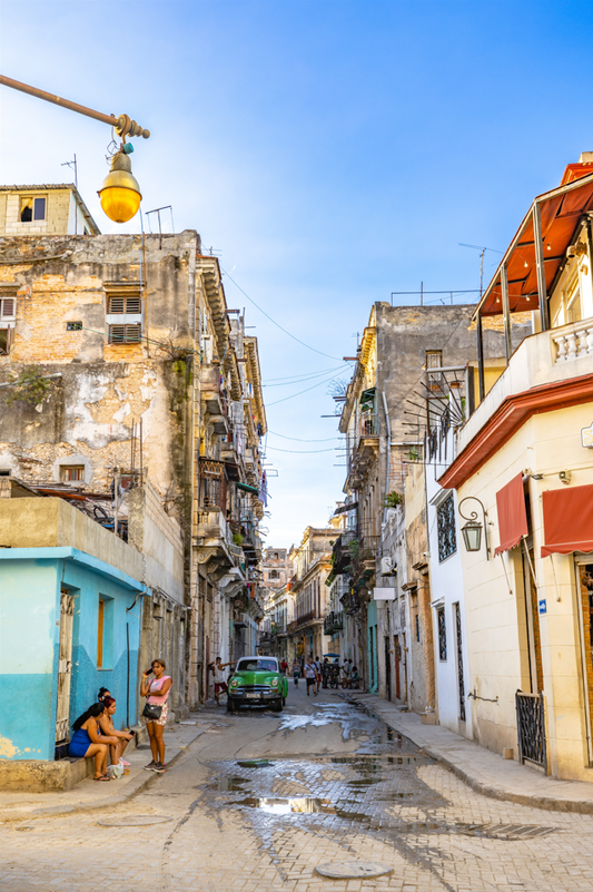 Vertical printed canvas · High quality · Cuba · Wall art