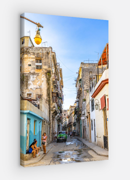 Vertical printed canvas · High quality · Cuba · Wall art