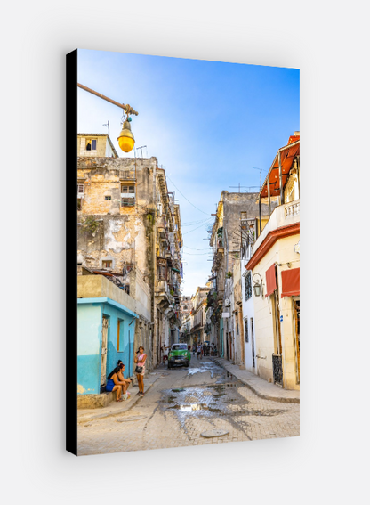 Vertical printed canvas · High quality · Cuba · Wall art