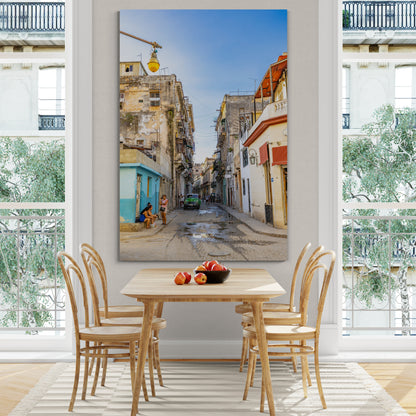 Vertical printed canvas · High quality · Cuba · Wall art