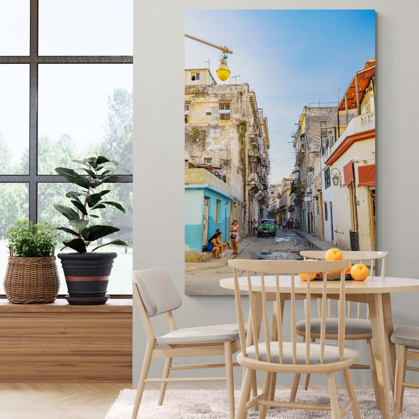 Vertical printed canvas · High quality · Cuba · Wall art