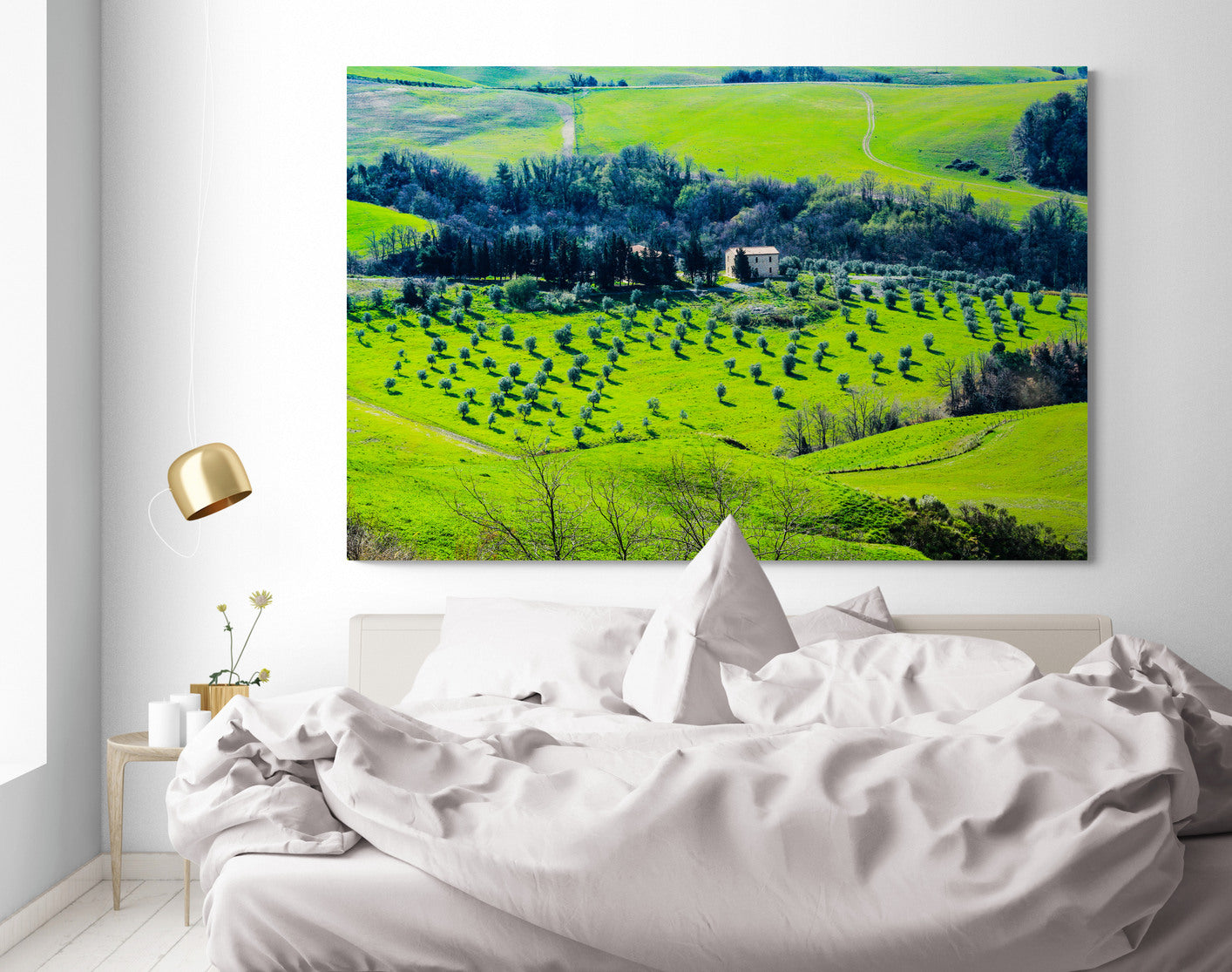 Printed canvas · High quality · Tuscany · Wall art