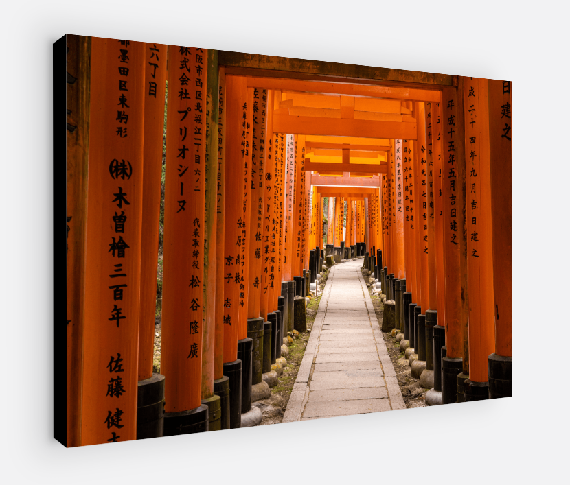 Printed canvas · High quality · Streets in Tokyo · Wall art