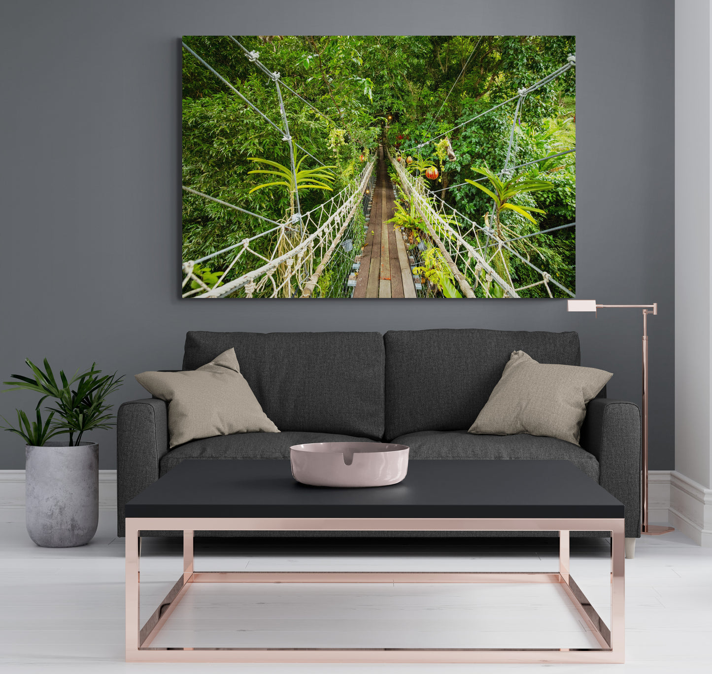 Printed canvas · High quality · Asian jungle · Wall art