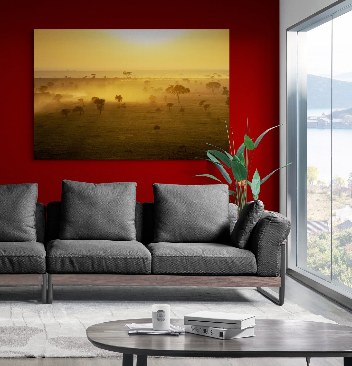 Printed canvas · High quality · Savanna · Africa · Wall art