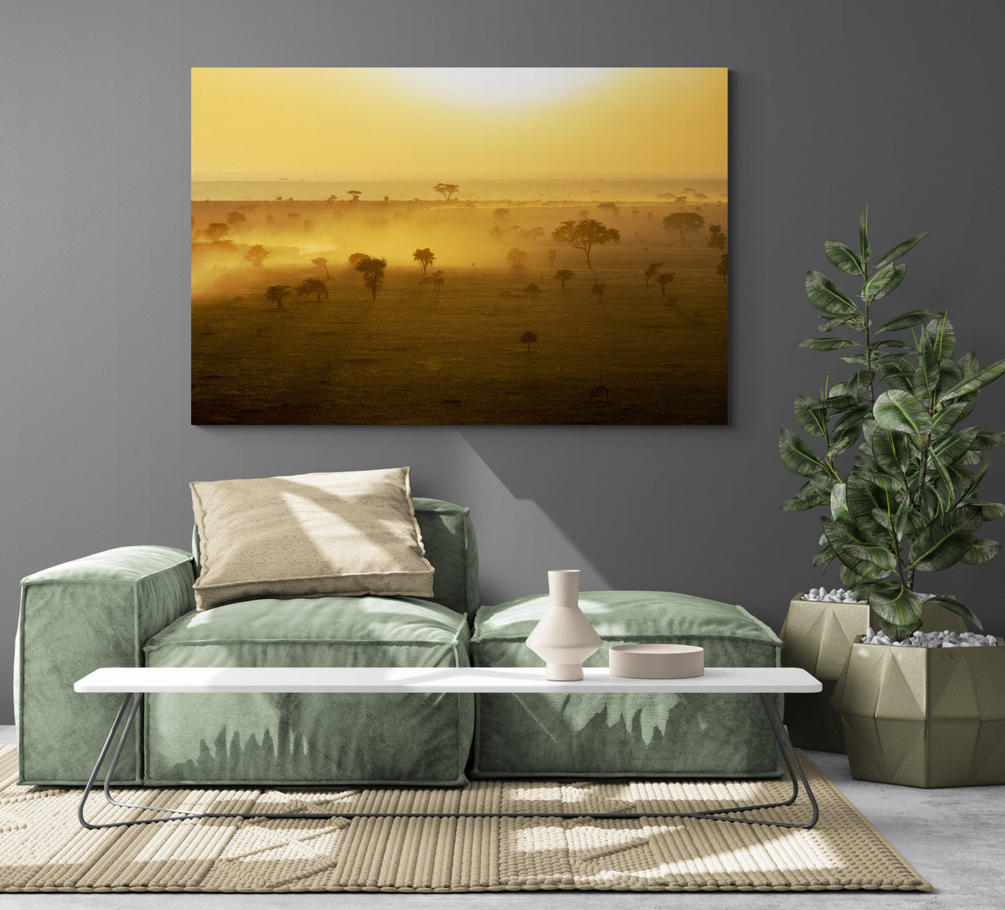 Printed canvas · High quality · Savanna · Africa · Wall art