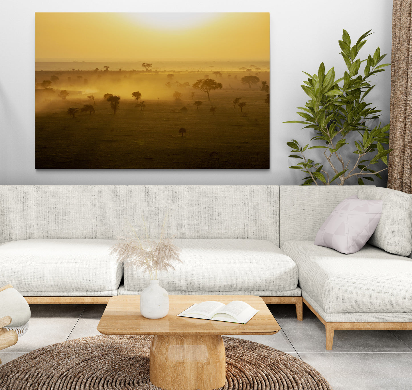 Printed canvas · High quality · Savanna · Africa · Wall art