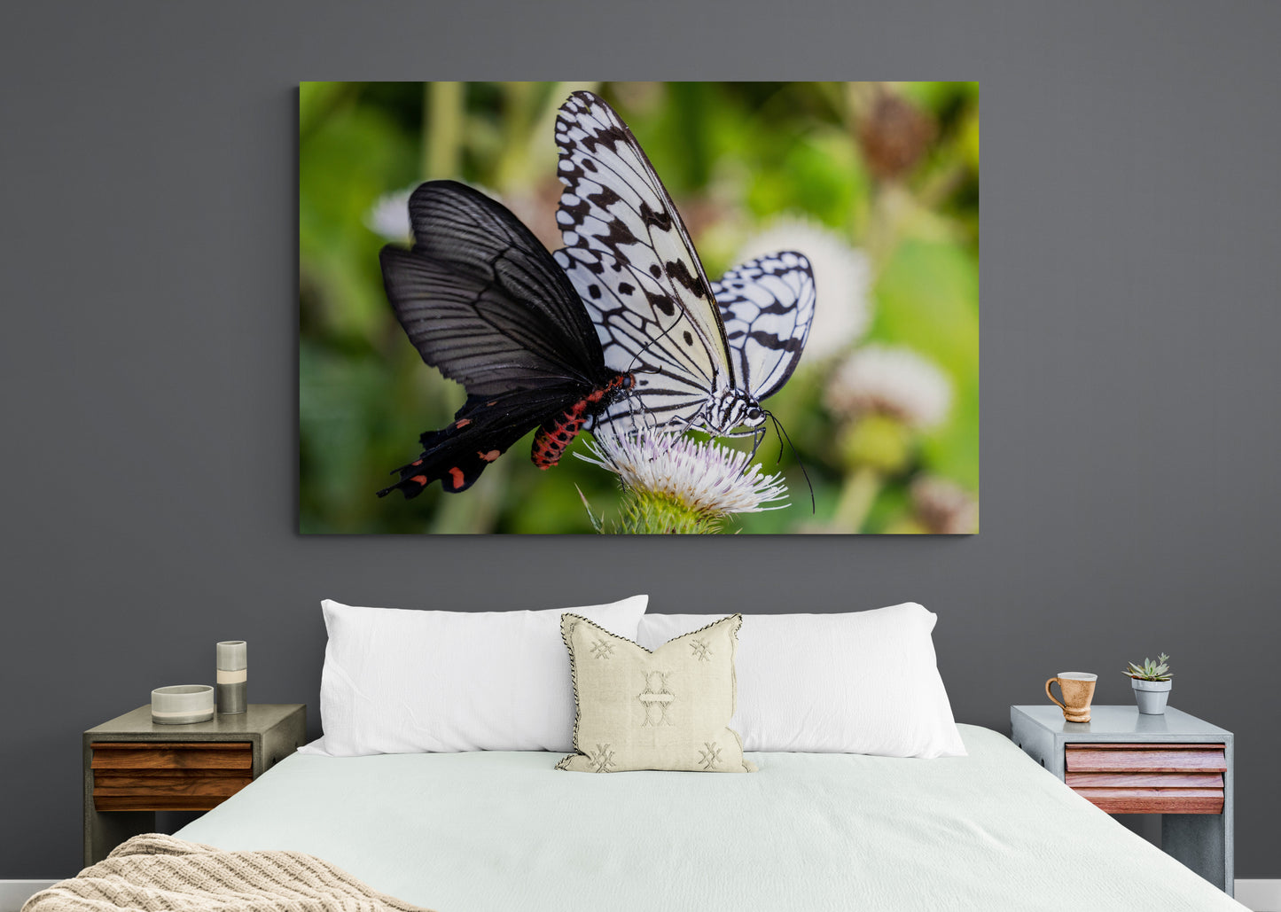 Printed canvas · High quality · Butterflies · Wall art