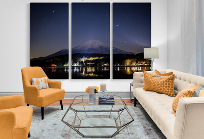 Printed canvas · High quality · Mount Fuji · Wall art