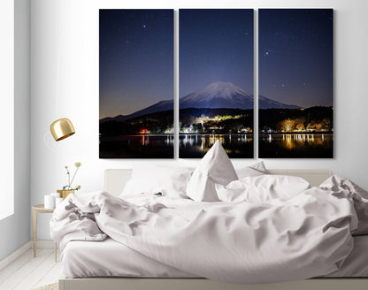 Printed canvas · High quality · Mount Fuji · Wall art