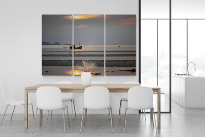 Printed canvas · High quality · Thai fishing boat · Wall art