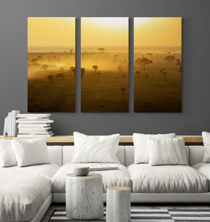 Printed canvas · High quality · Savanna · Africa · Wall art