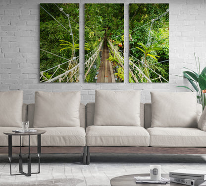 Printed canvas · High quality · Asian jungle · Wall art