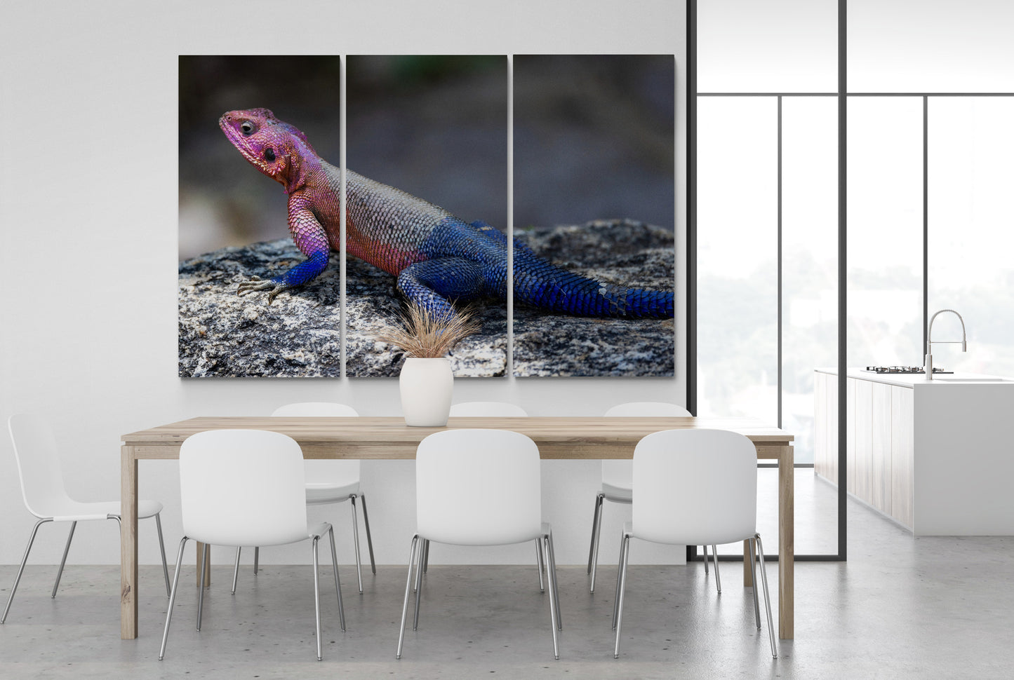 Printed canvas · High quality · Lizard · Wall art