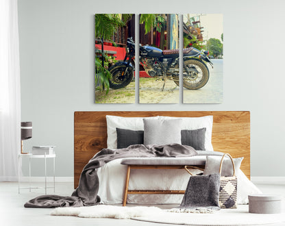 Printed canvas · High quality · Moto Triomphe · Thailand · Wall art