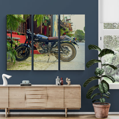 Printed canvas · High quality · Moto Triomphe · Thailand · Wall art