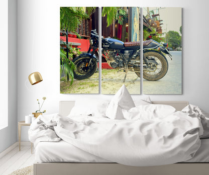 Printed canvas · High quality · Moto Triomphe · Thailand · Wall art