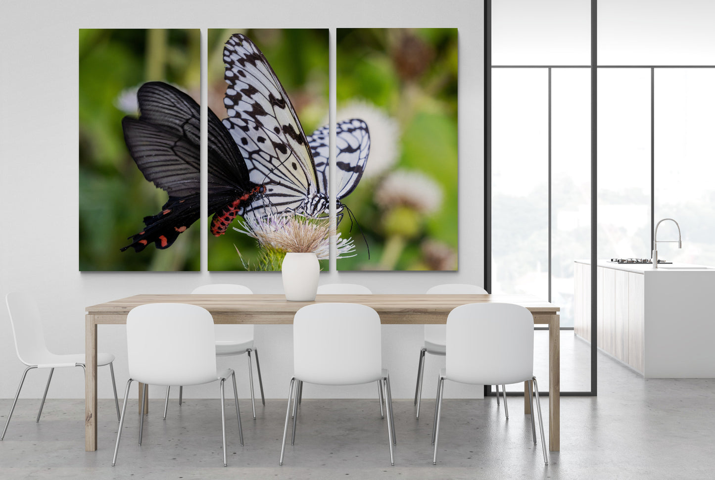 Printed canvas · High quality · Butterflies · Wall art