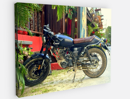 Printed canvas · High quality · Moto Triomphe · Thailand · Wall art