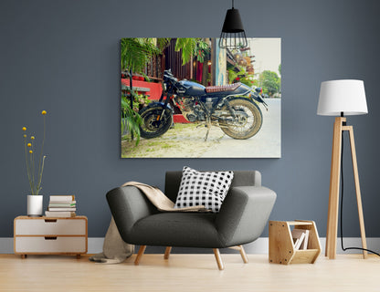 Printed canvas · High quality · Moto Triomphe · Thailand · Wall art